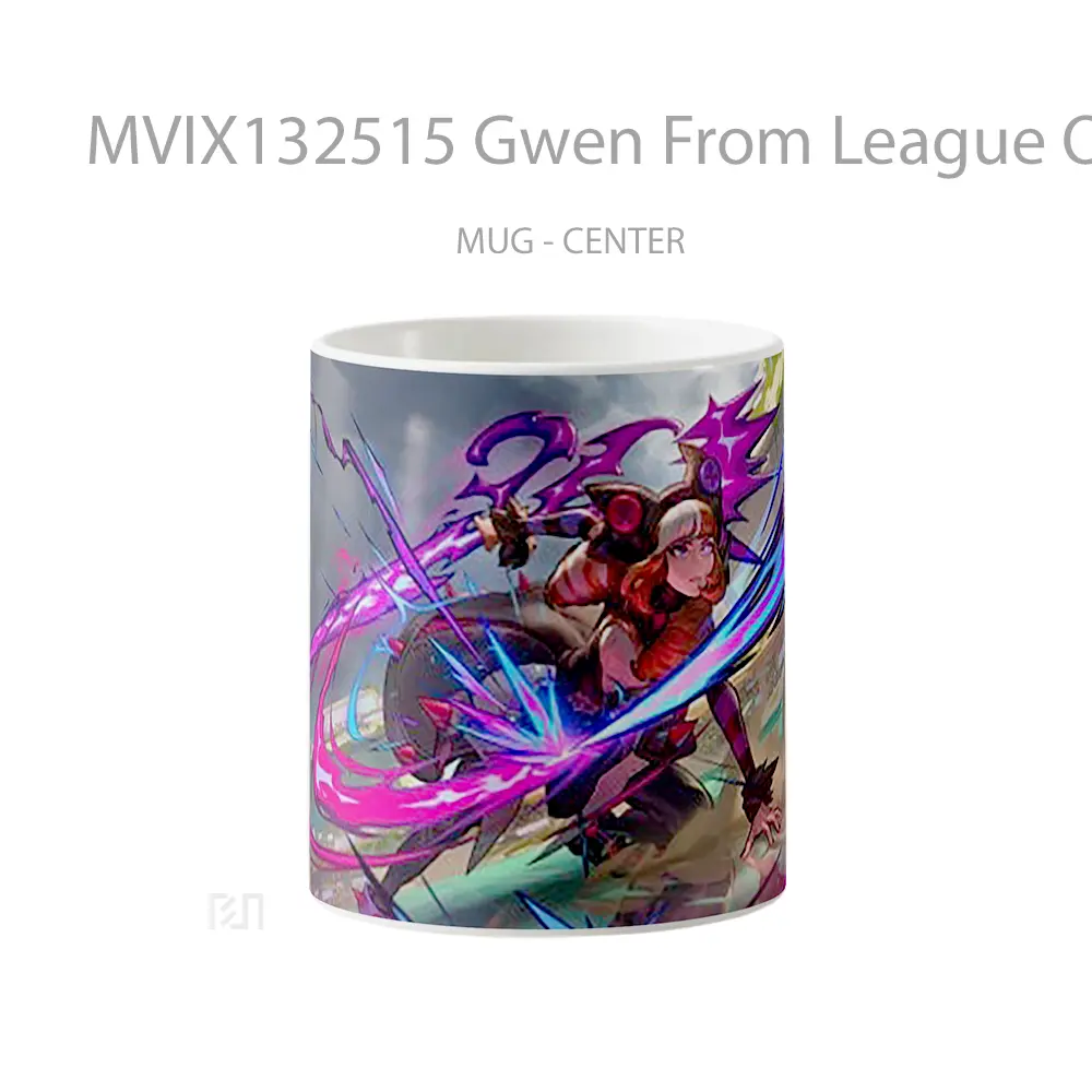 Mug Gwen From League Of Legends Soul Fighter Cangkir Gamer
