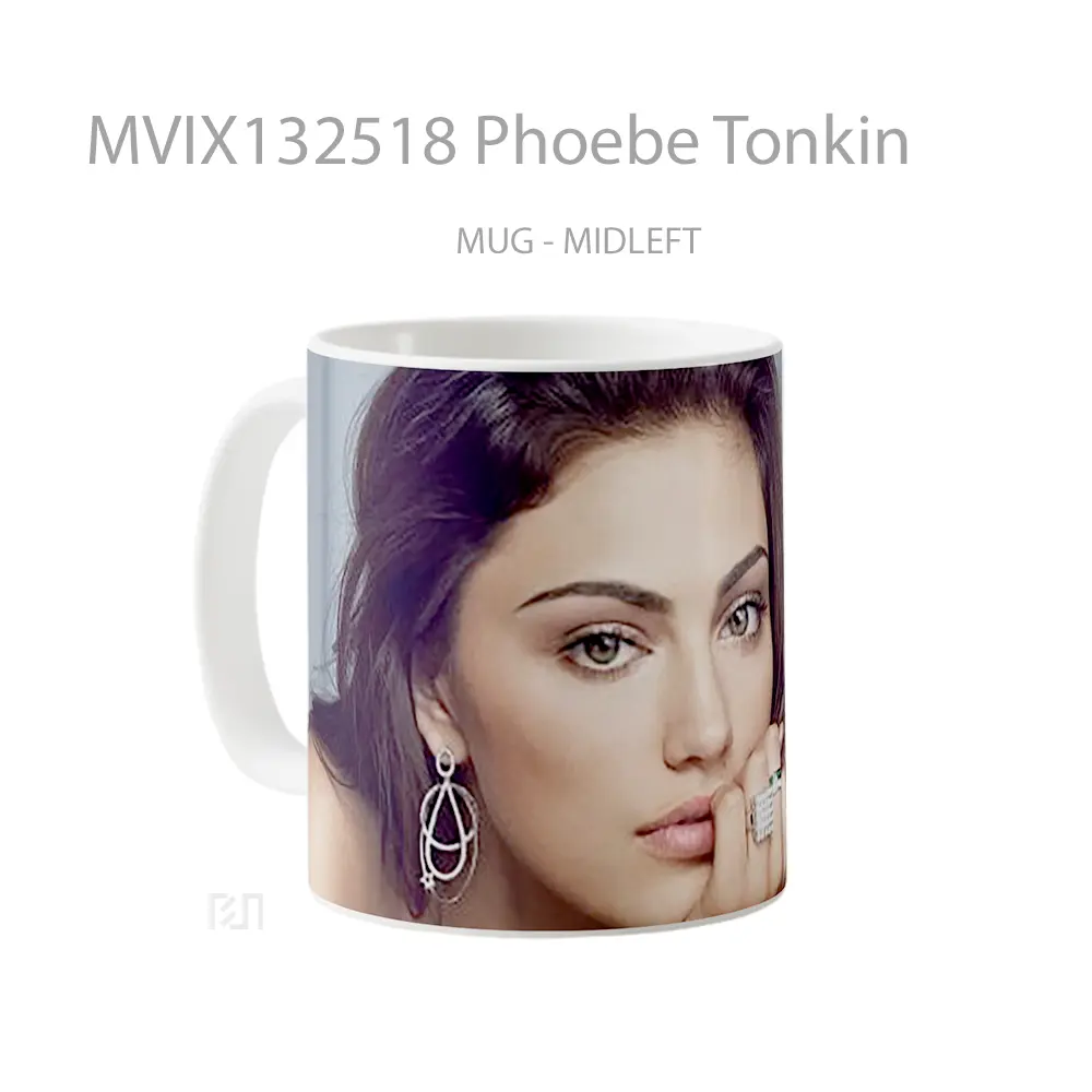 Mug Phoebe Tonkin Gelas Keramik Unik - All-side / Desain