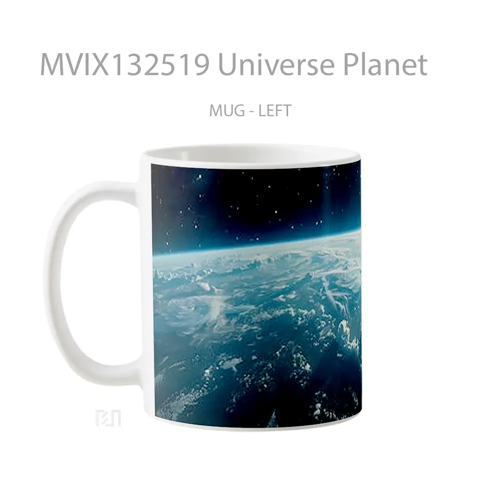 Mug Universe Planet Gelas Astronomi - All-side / Desain