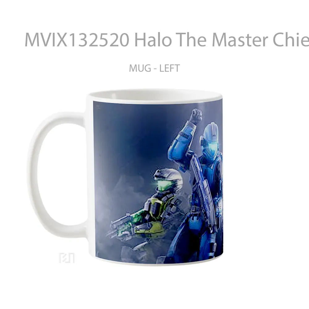 Mug Halo The Master Chief Collection V2 Cangkir Gamer - All-side / Desain