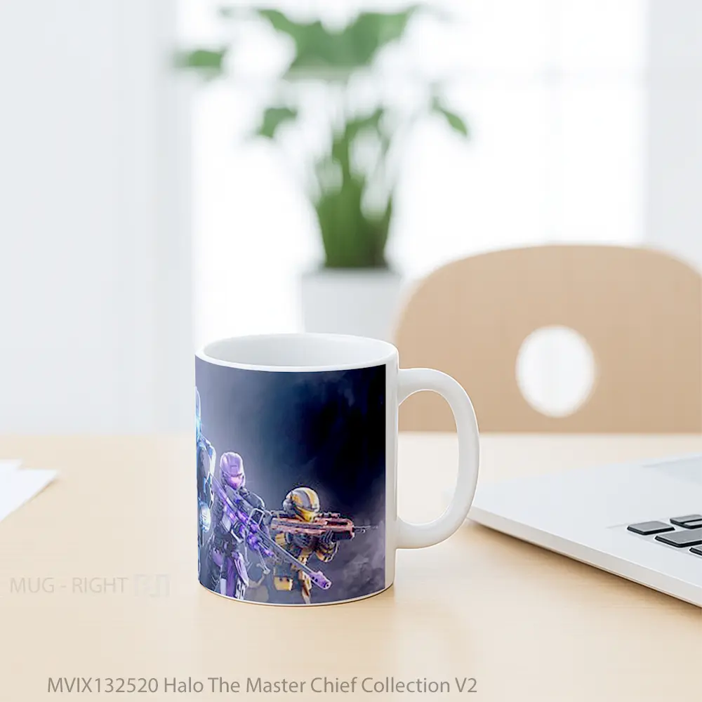 Mug Halo The Master Chief Collection V2 Cangkir Gamer - All-side / Desain