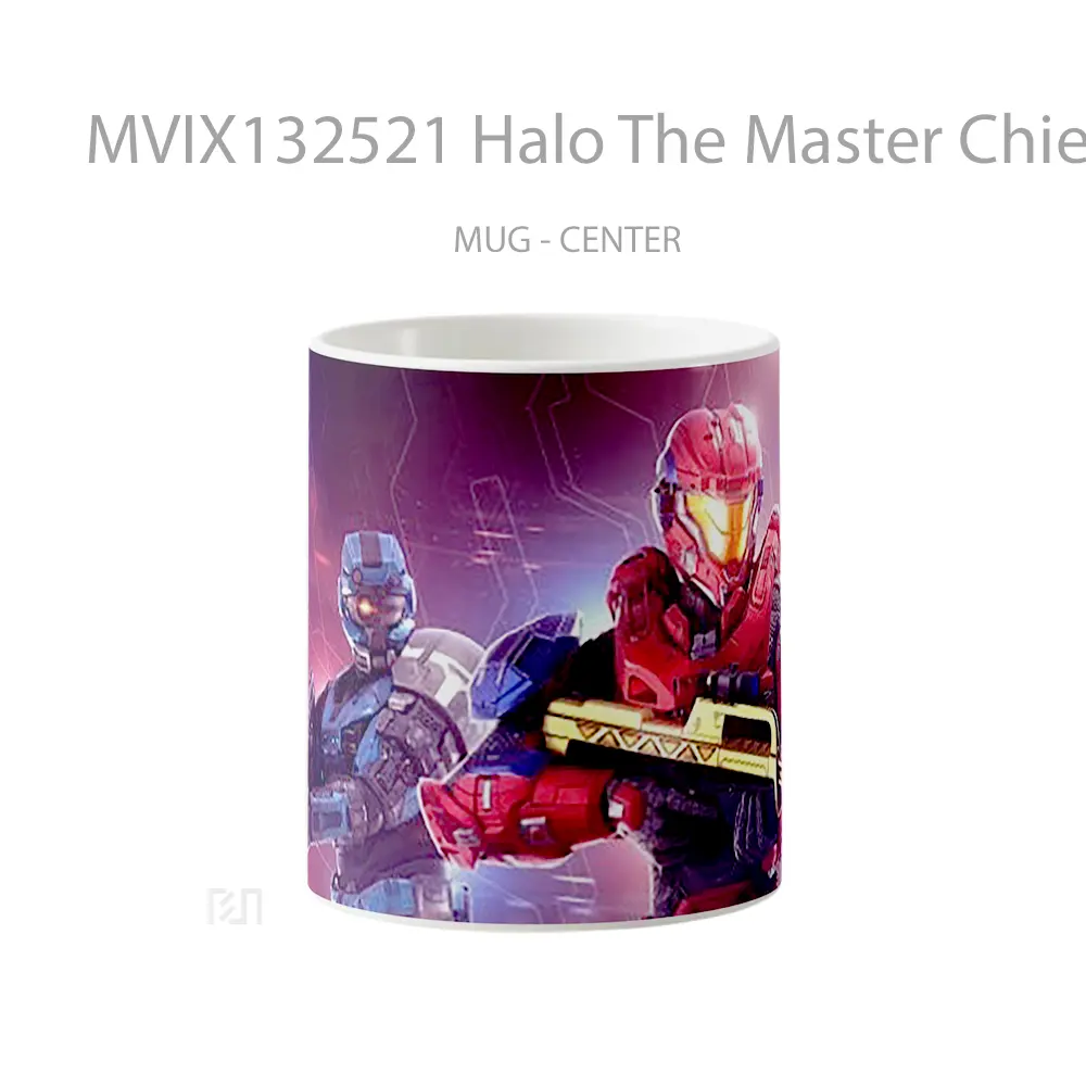 Mug Halo The Master Chief Collection V3 Cangkir Gamer