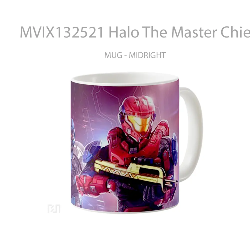 Mug Halo The Master Chief Collection V3 Cangkir Gamer - All-side / Desain