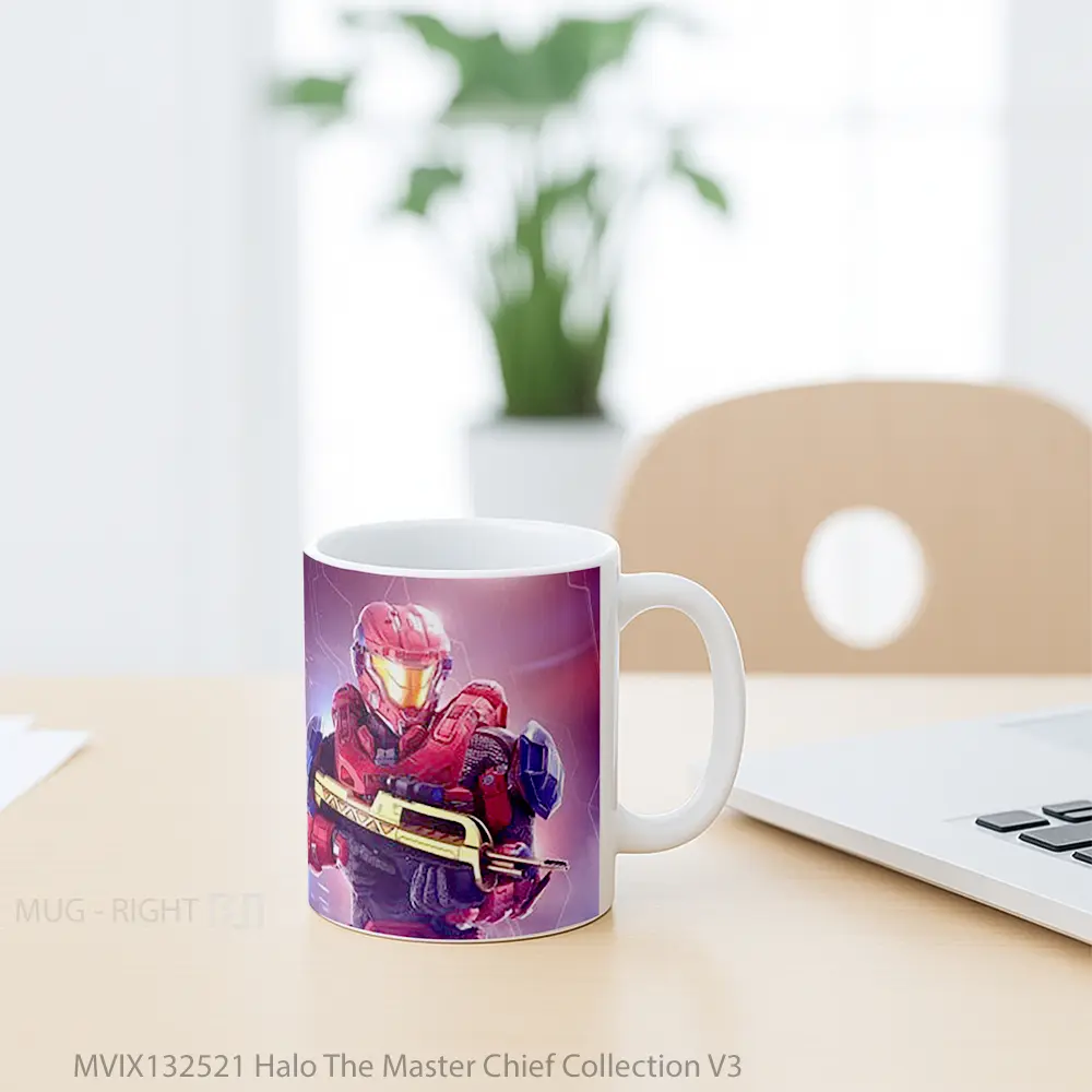 Mug Halo The Master Chief Collection V3 Cangkir Gamer - All-side / Desain