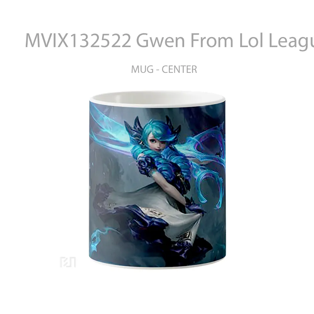 Mug Gwen From Lol League Of Legends Cangkir Gamer