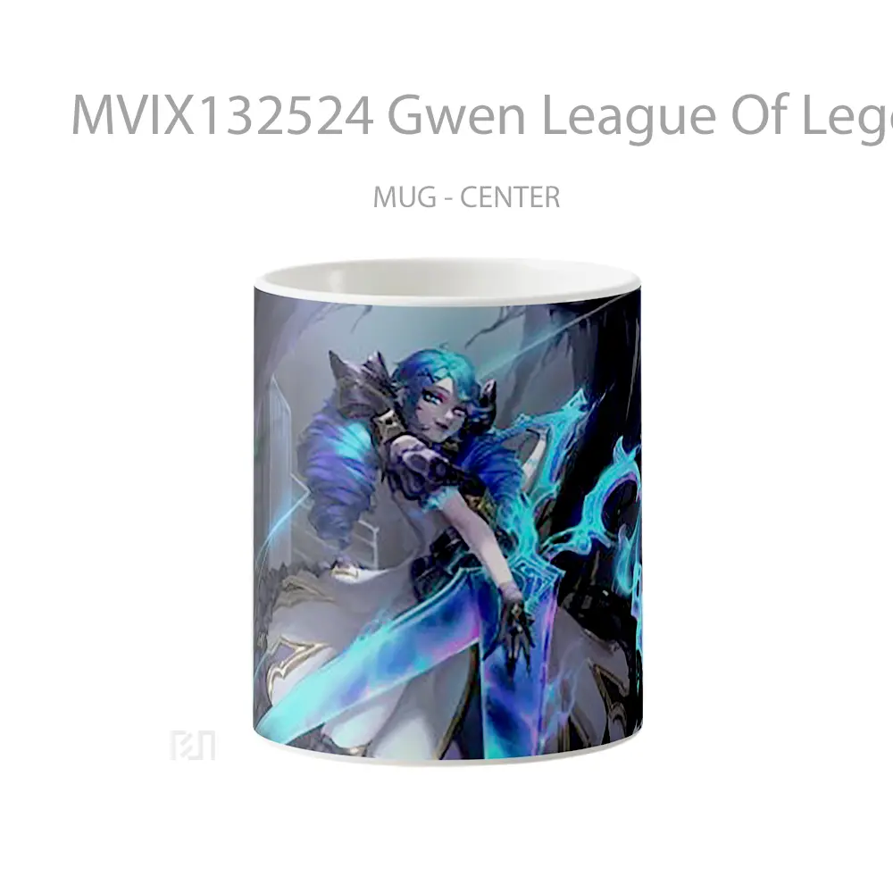 Mug Gwen League Of Legends V1 Cangkir Gamer