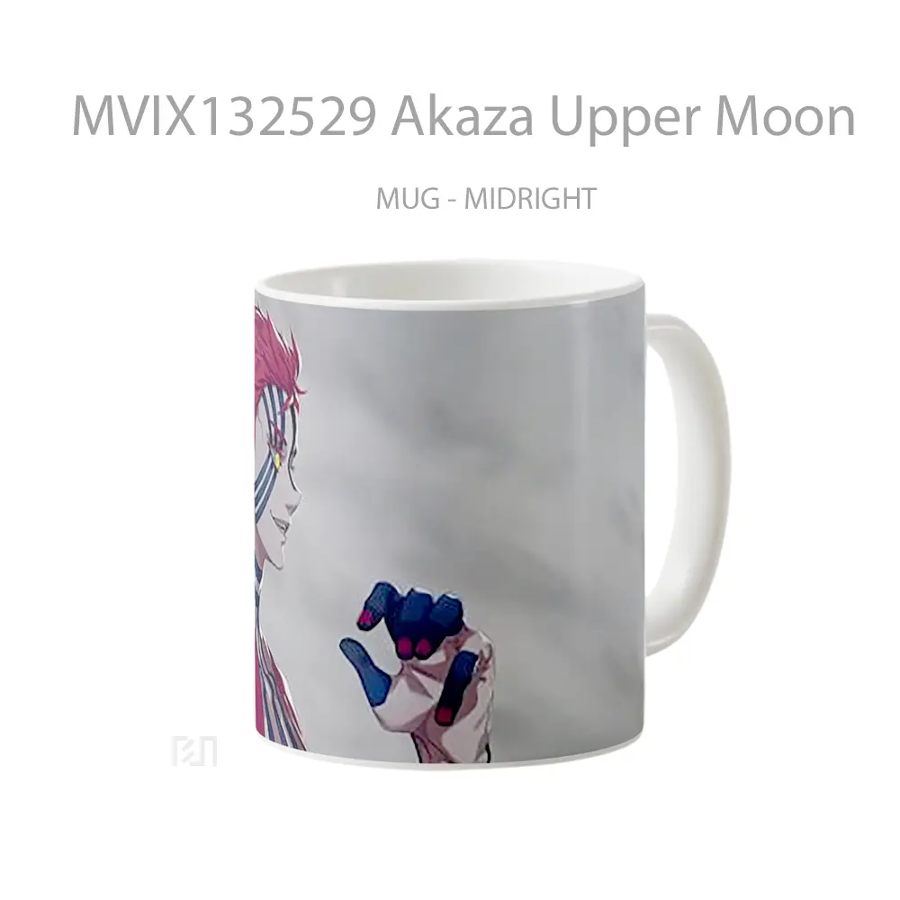 Mug Akaza Upper Moon Gelas Astronomi - All-side / Desain