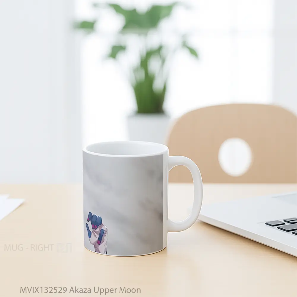 Mug Akaza Upper Moon Gelas Astronomi - All-side / Desain