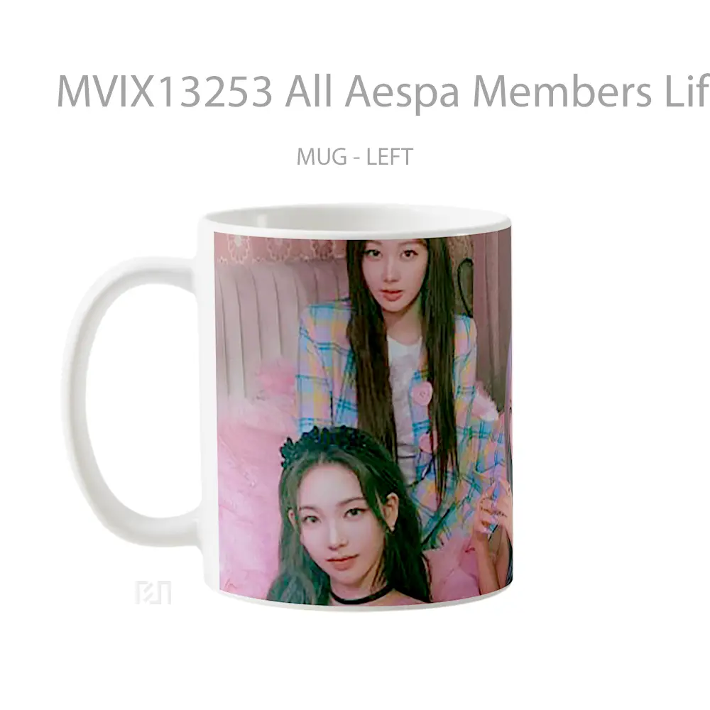 Mug All Aespa Members Life S Too Short Gelas Keramik Unik - All-side / Desain