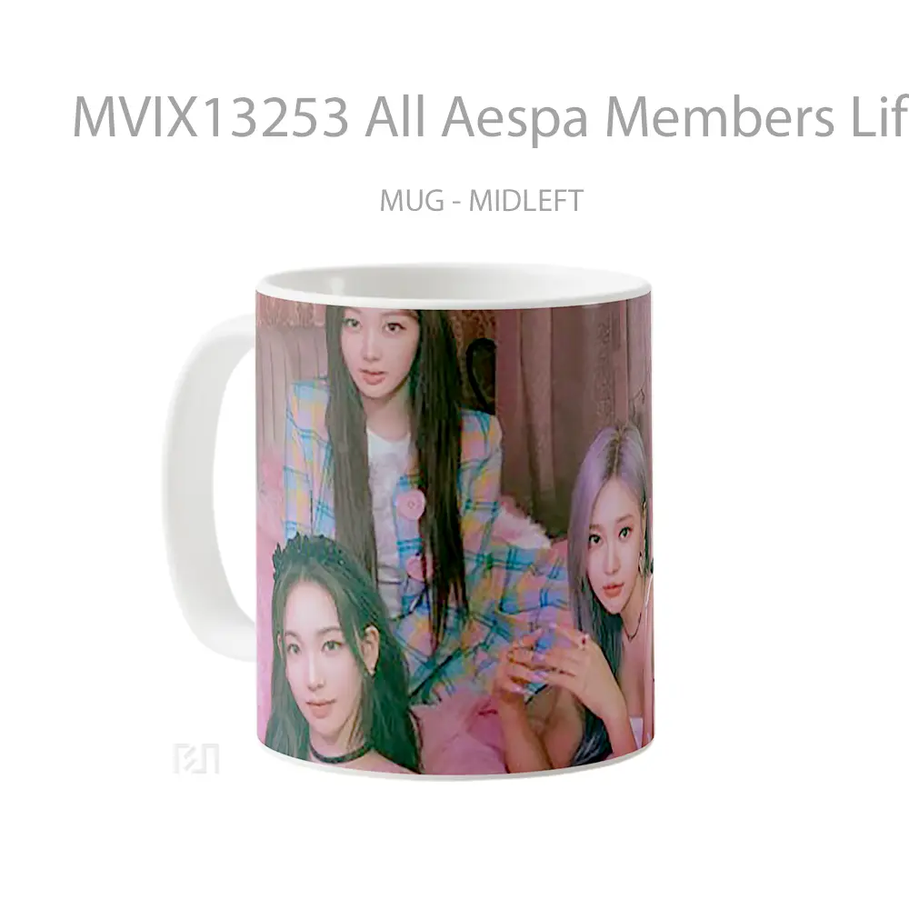 Mug All Aespa Members Life S Too Short Gelas Keramik Unik - All-side / Desain