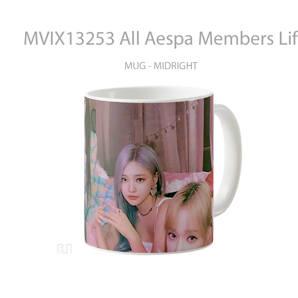 Mug All Aespa Members Life S Too Short Gelas Keramik Unik - All-side / Desain