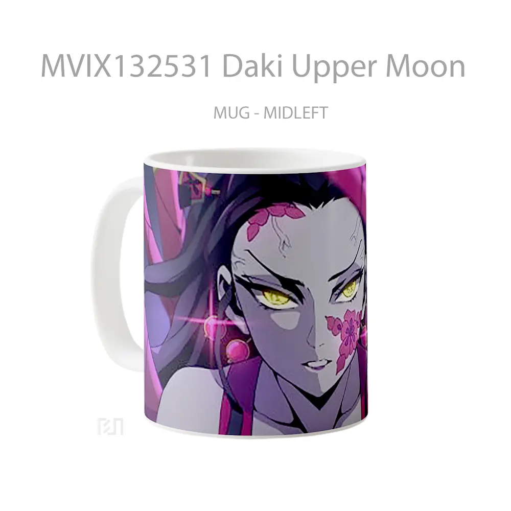 Mug Daki Upper Moon Gelas Astronomi - All-side / Desain