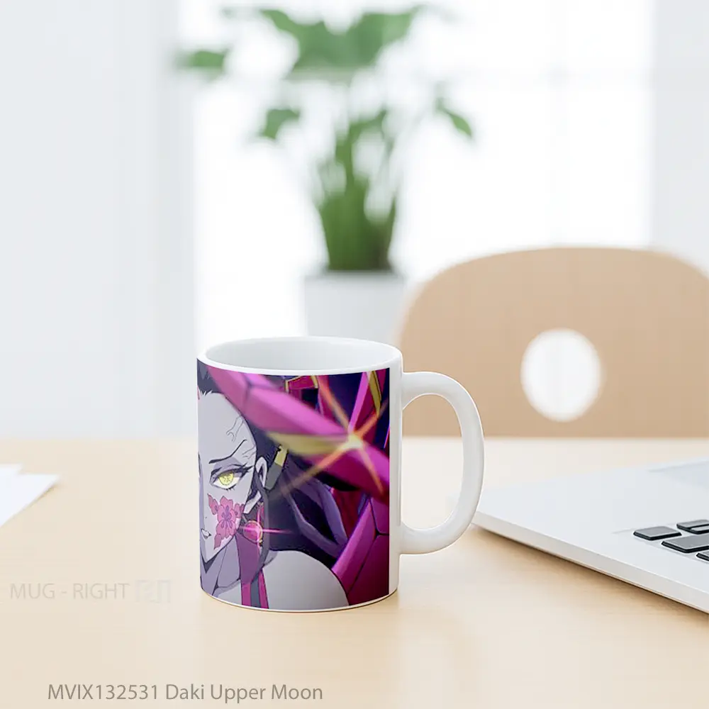Mug Daki Upper Moon Gelas Astronomi - All-side / Desain