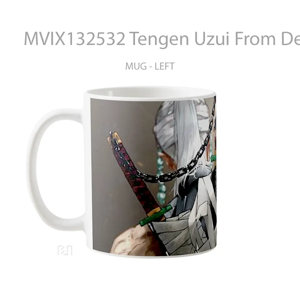 Mug Tengen Uzui From Demon Slayer V1 Cangkir Anime - All-side / Desain