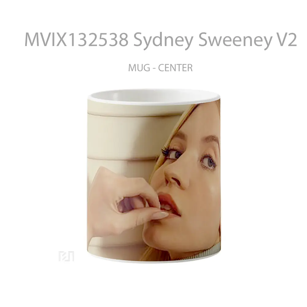 Mug Sydney Sweeney V2 Gelas Keramik Unik