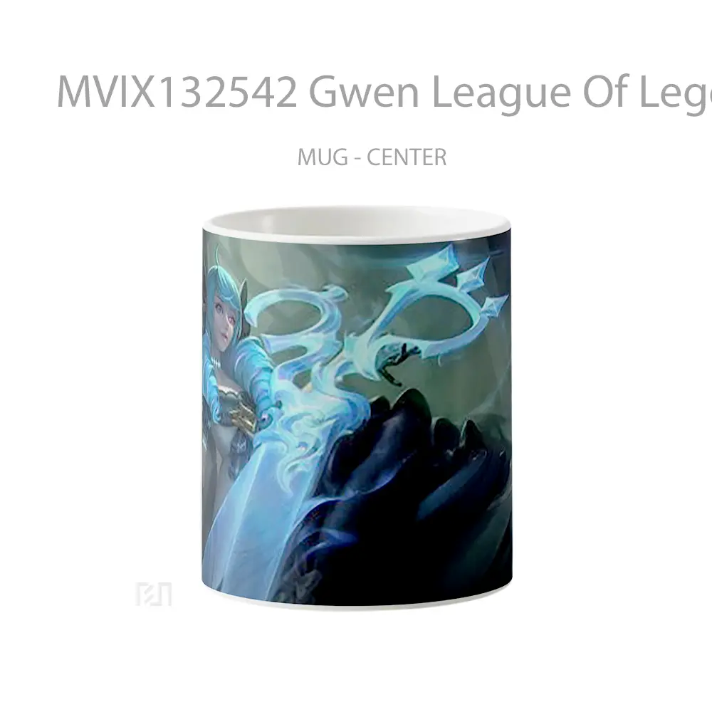 Mug Gwen League Of Legends V2 Cangkir Gamer