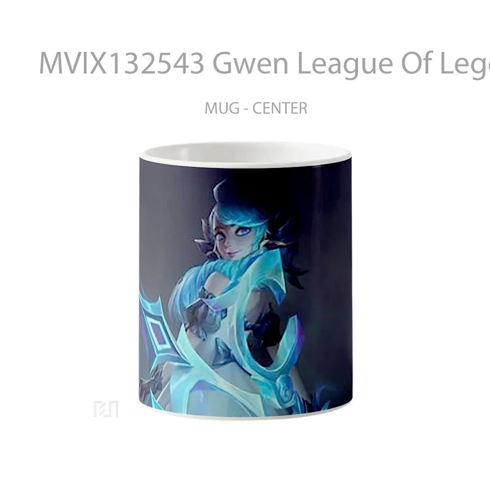 Mug Gwen League Of Legends V3 Cangkir Gamer