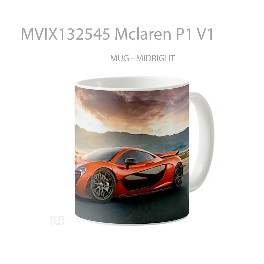 Mug Mclaren P1 V1 Gelas Keramik Unik - All-side / Desain