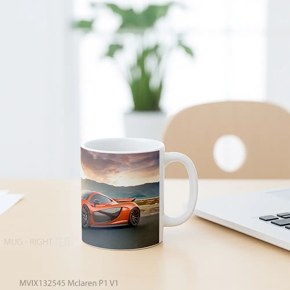 Mug Mclaren P1 V1 Gelas Keramik Unik - All-side / Desain