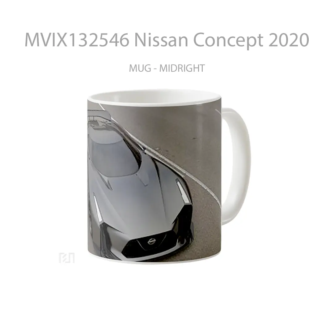 Mug Nissan Concept 2020 Vision Gran Turismo Gelas Superhero - All-side / Desain
