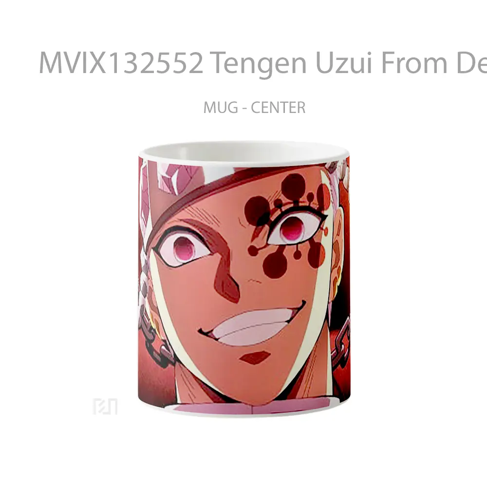 Mug Tengen Uzui From Demon Slayer V2 Cangkir Anime