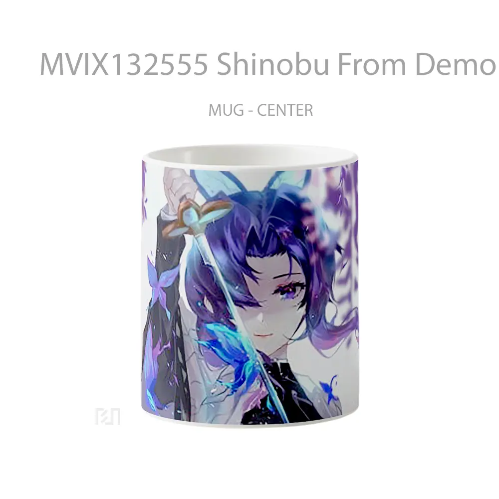Mug Shinobu From Demon Slayer V1 Cangkir Anime