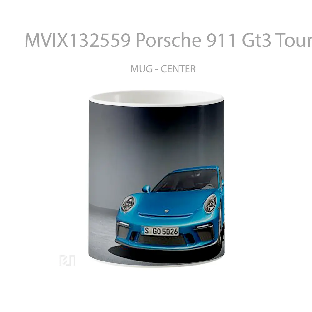 Mug Porsche 911 Gt3 Touring Cangkir Mobil