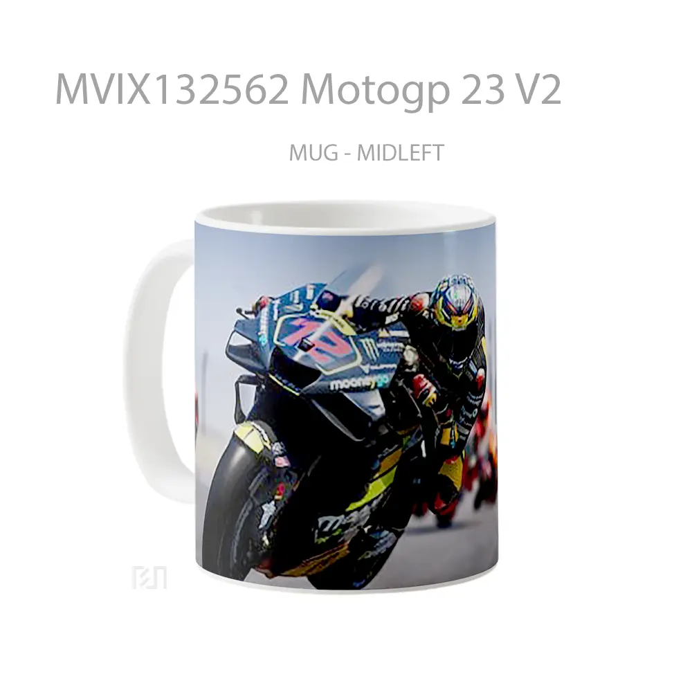 Mug Motogp 23 V2 Gelas Keramik Unik - All-side / Desain