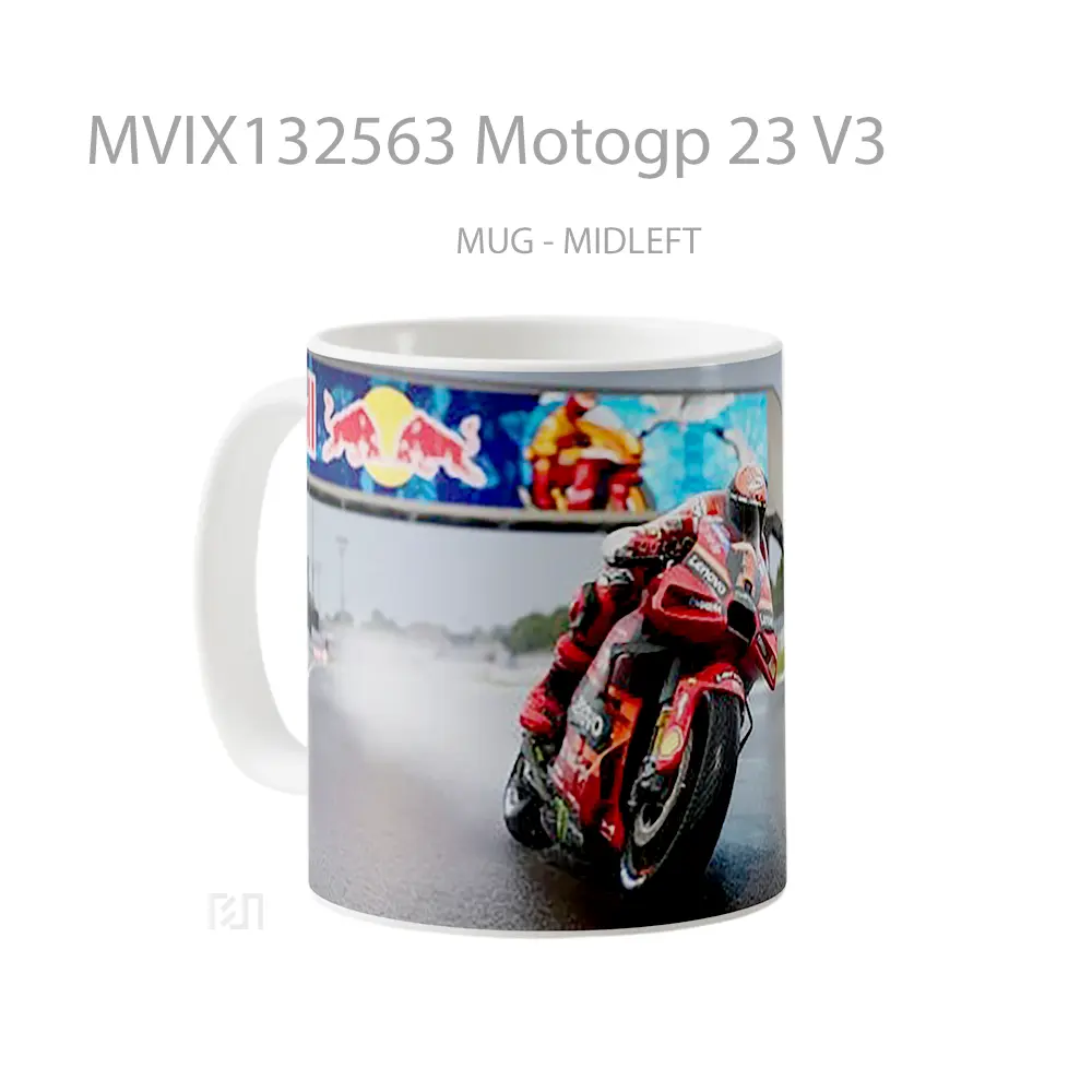 Mug Motogp 23 V3 Gelas Keramik Unik - All-side / Desain