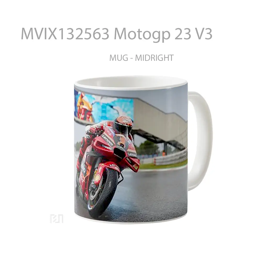 Mug Motogp 23 V3 Gelas Keramik Unik - All-side / Desain