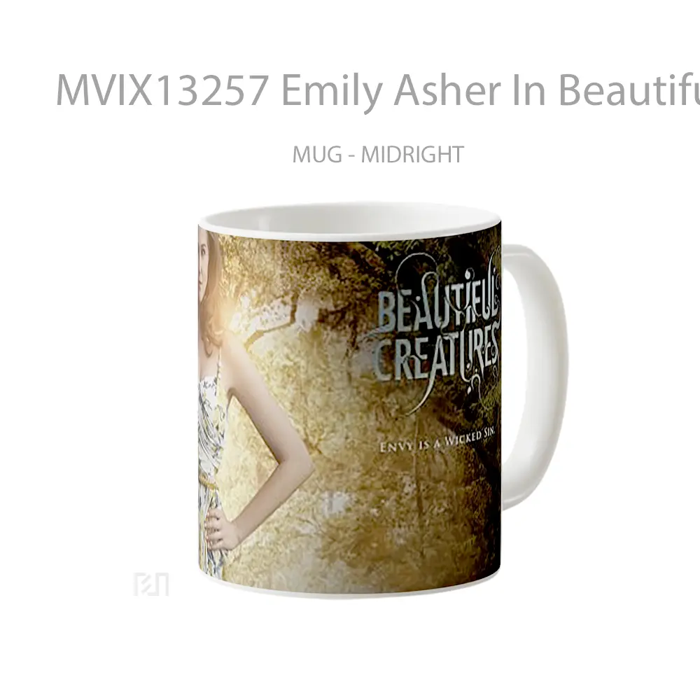 Mug Emily Asher In Beautiful Creatures Gelas Keramik Unik - All-side / Desain