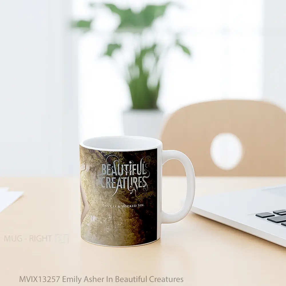 Mug Emily Asher In Beautiful Creatures Gelas Keramik Unik - All-side / Desain