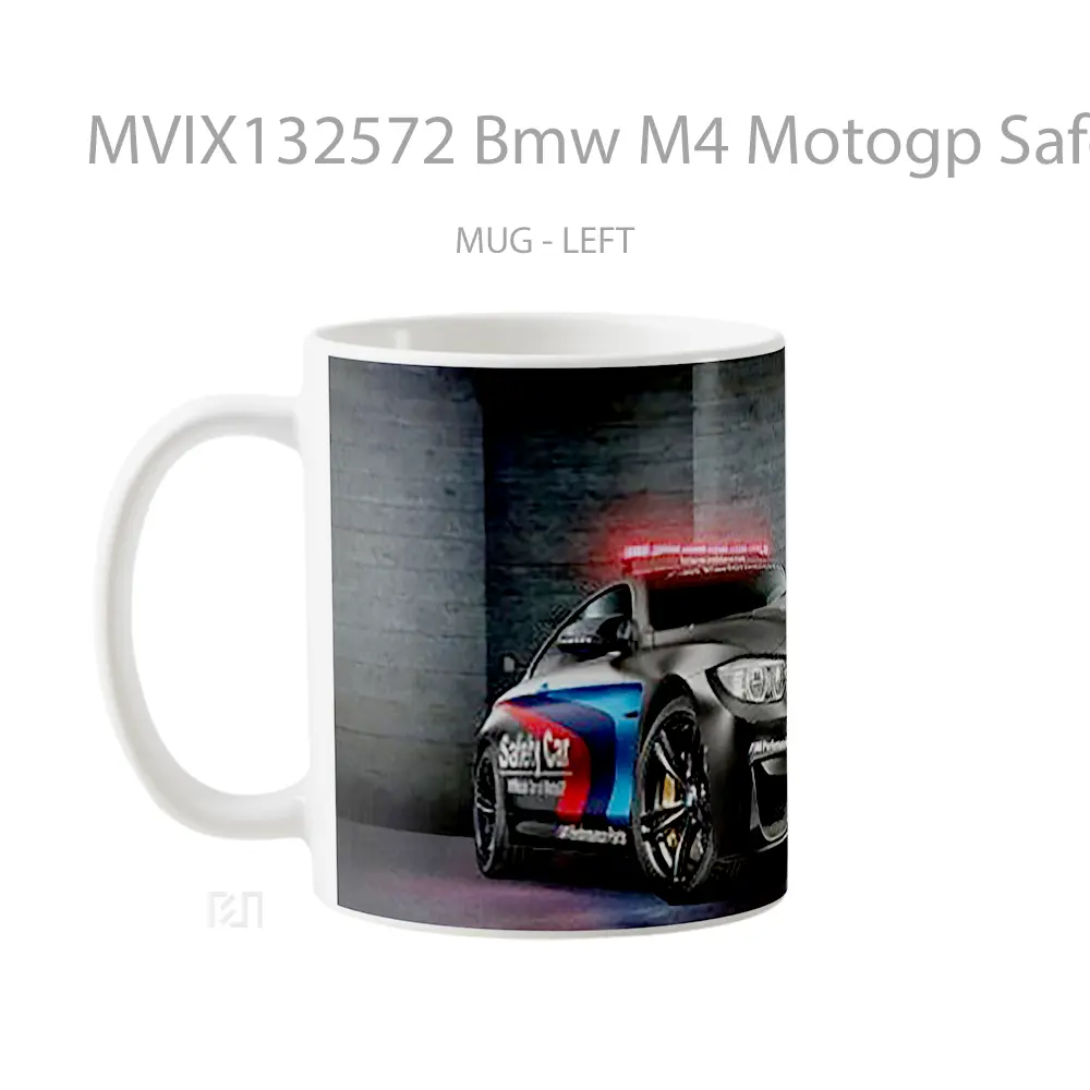 Mug Bmw M4 Motogp Safety Car Cangkir Mobil - All-side / Desain