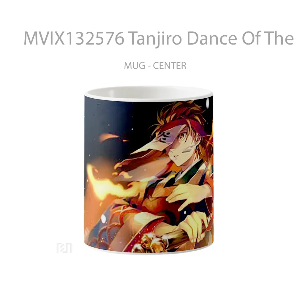 Mug Tanjiro Dance Of The Fire God Cangkir Anime