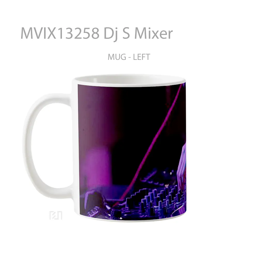 Mug Dj S Mixer Gelas Keramik Unik - All-side / Desain