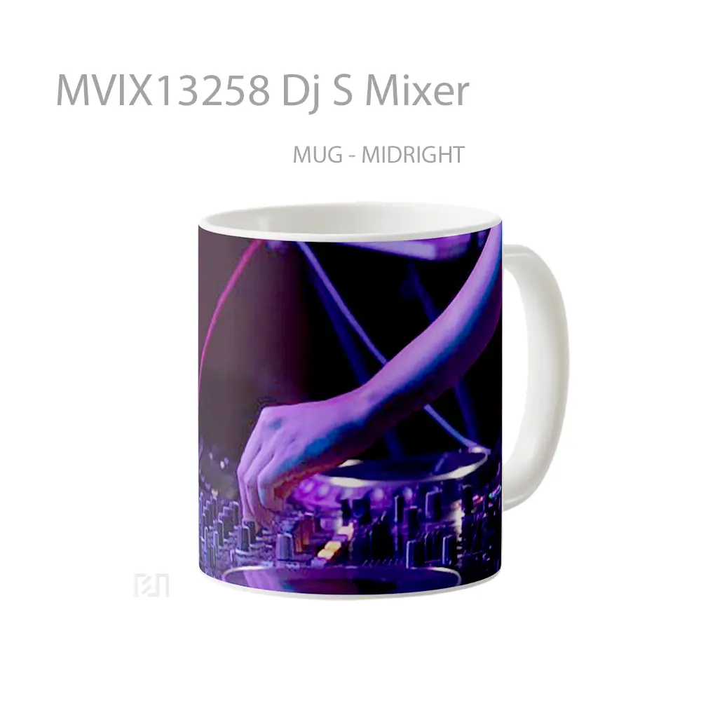 Mug Dj S Mixer Gelas Keramik Unik - All-side / Desain