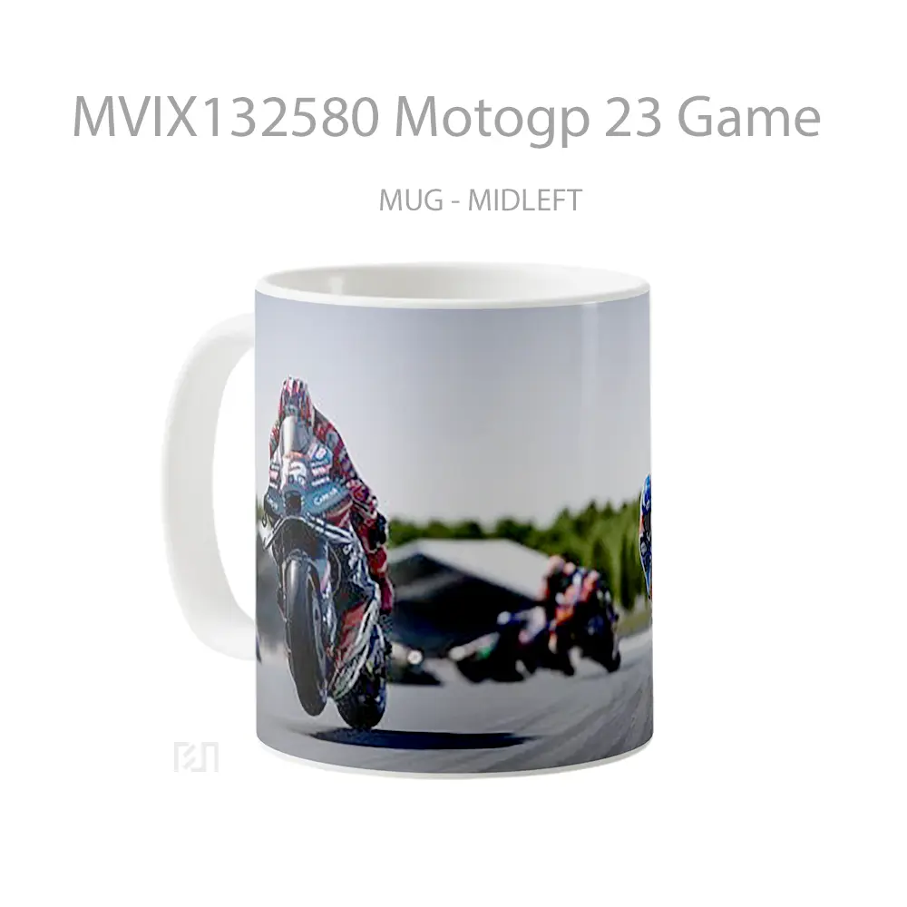 Mug Motogp 23 Game Cangkir Gamer - All-side / Desain