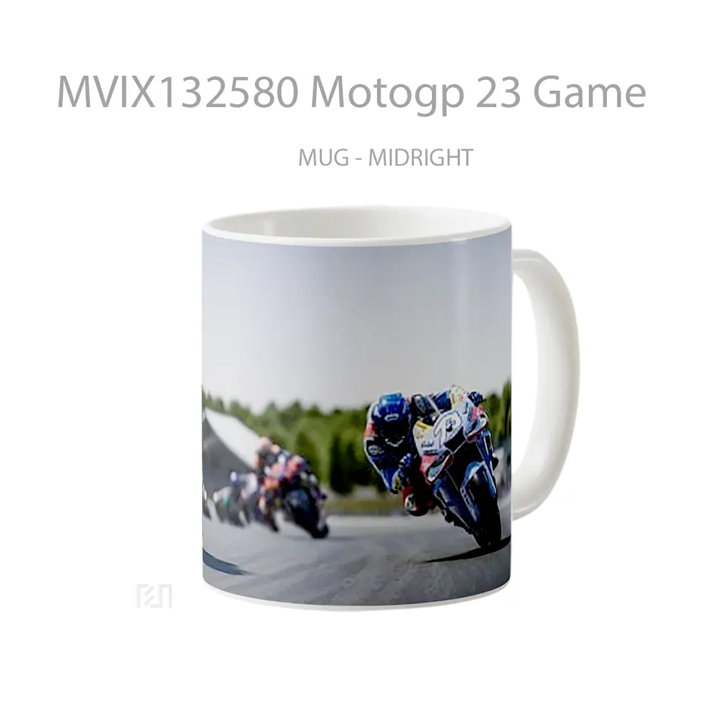 Mug Motogp 23 Game Cangkir Gamer - All-side / Desain
