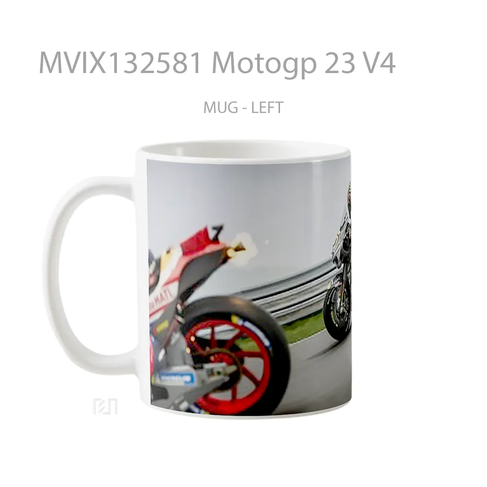 Mug Motogp 23 V4 Gelas Keramik Unik - All-side / Desain