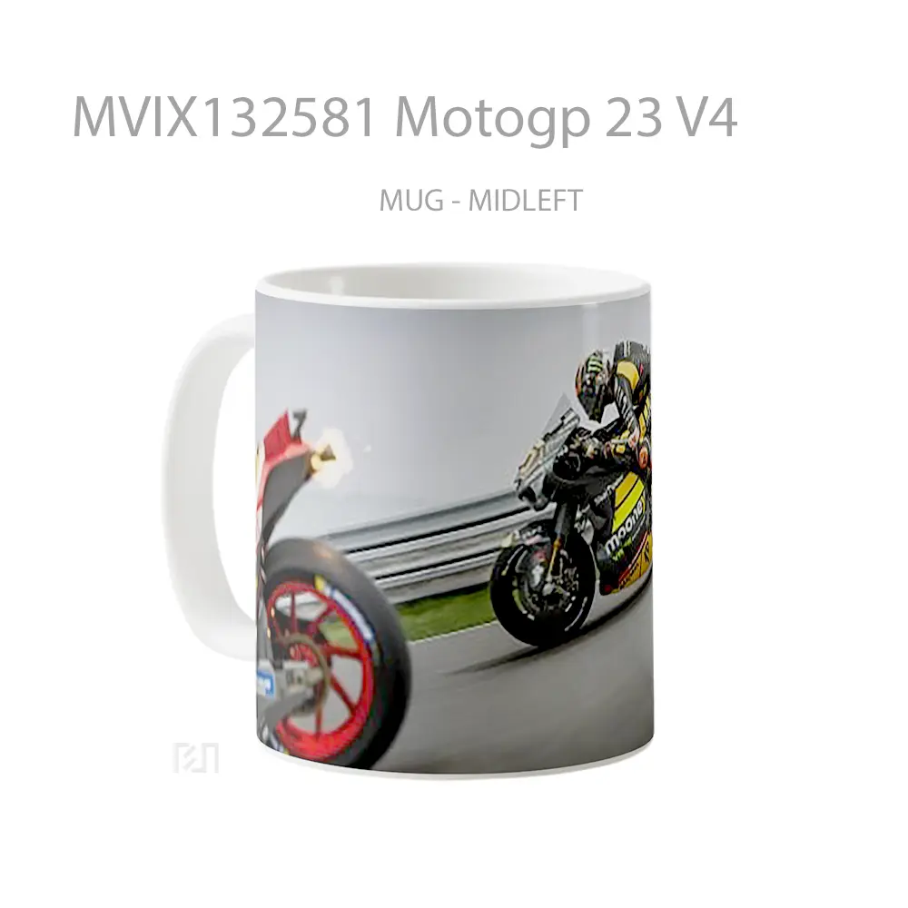 Mug Motogp 23 V4 Gelas Keramik Unik - All-side / Desain