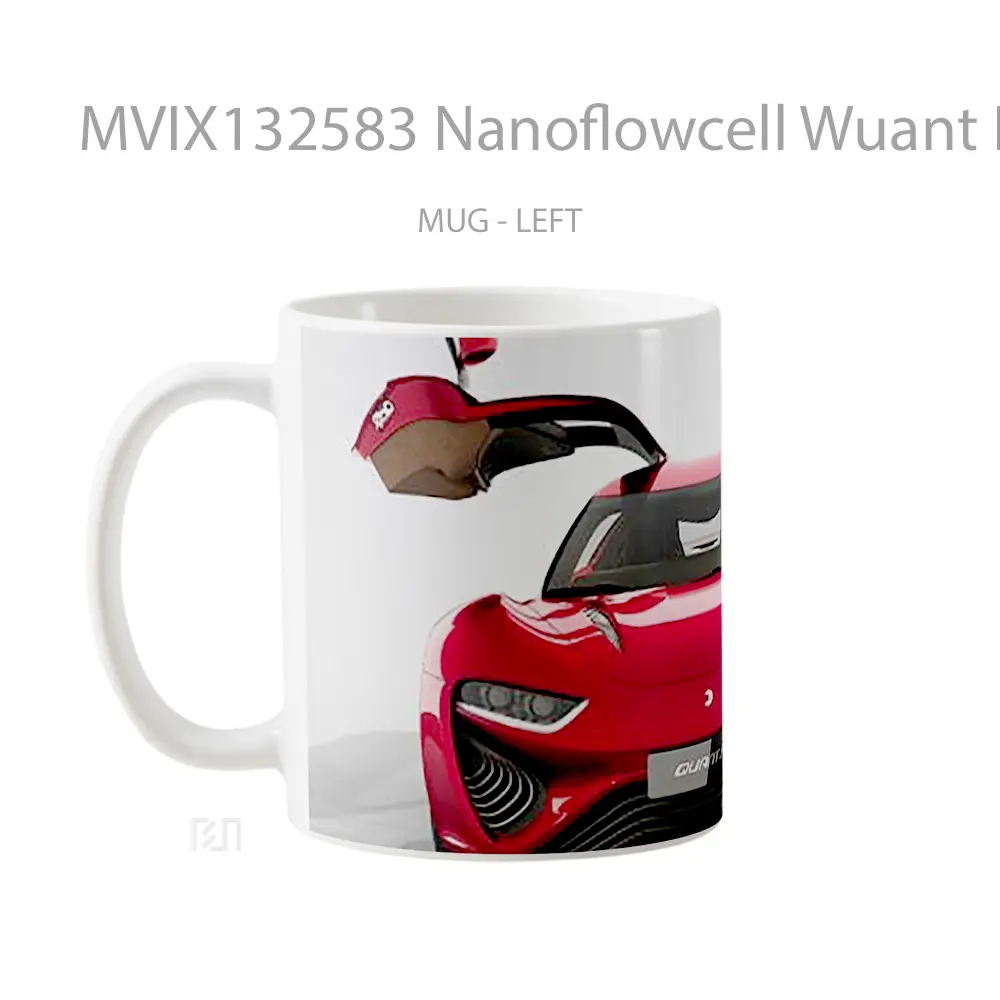 Mug Nanoflowcell Wuant F Concept Gelas Keramik Unik - All-side / Desain
