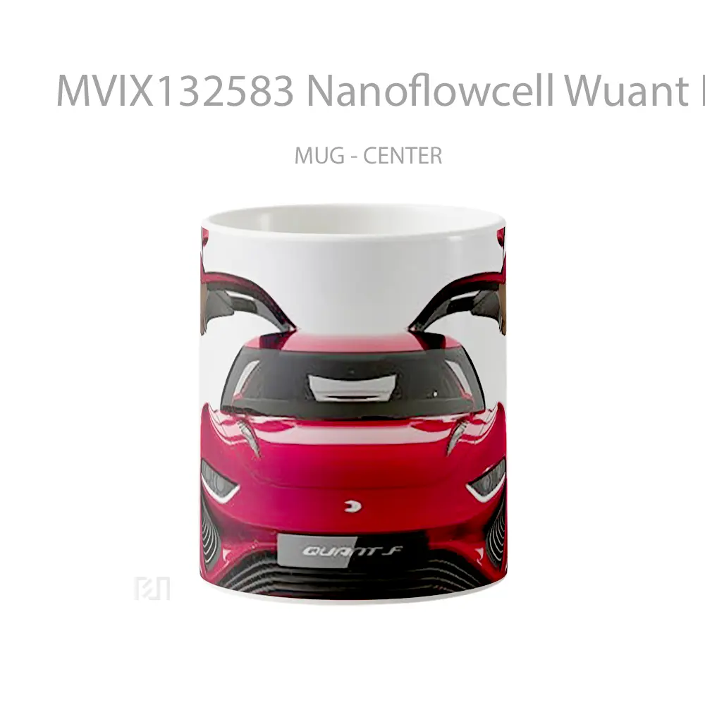 Mug Nanoflowcell Wuant F Concept Gelas Keramik Unik