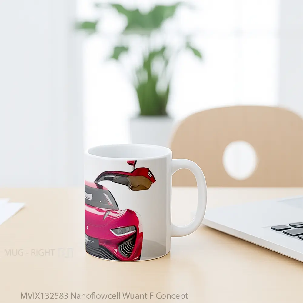 Mug Nanoflowcell Wuant F Concept Gelas Keramik Unik - All-side / Desain
