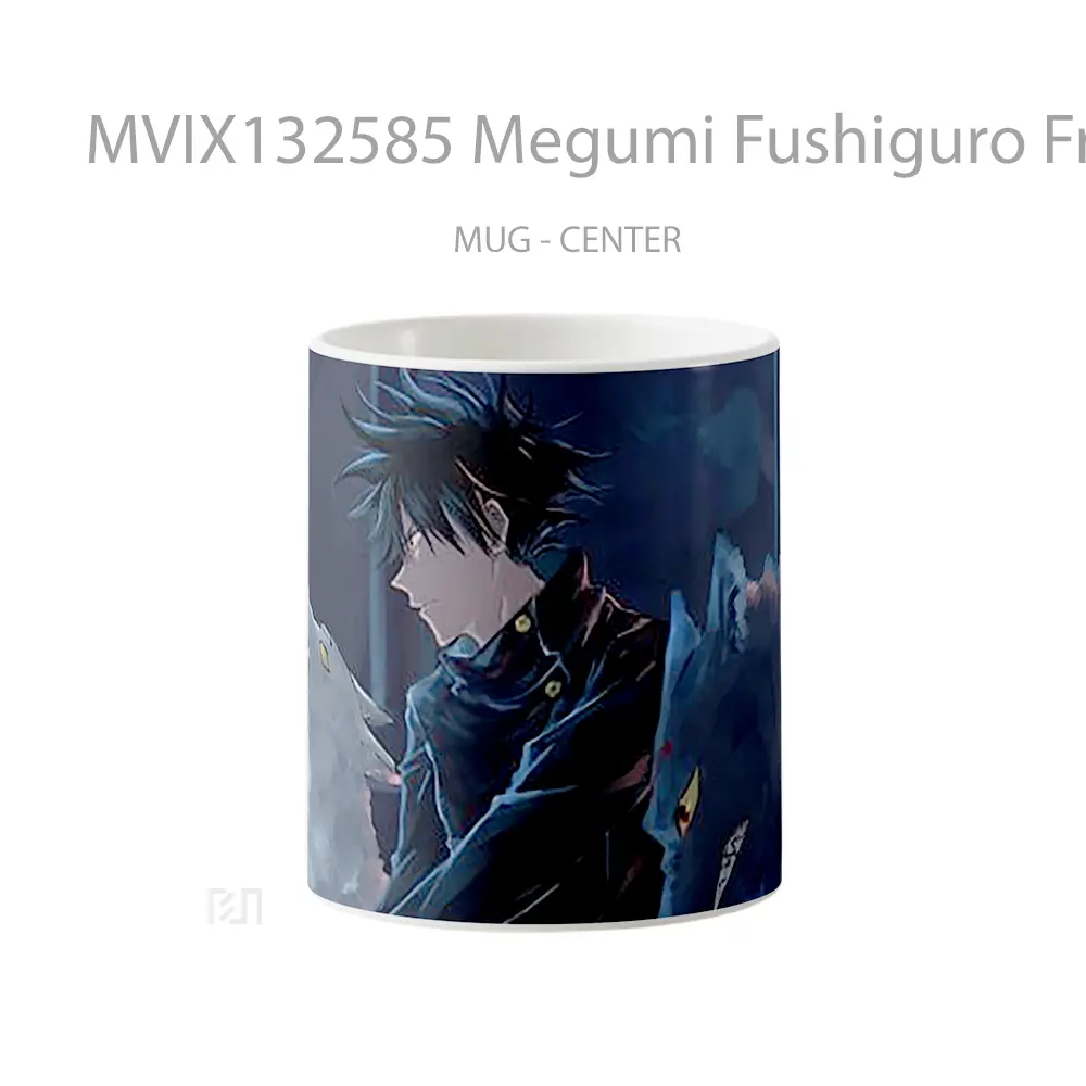 Mug Megumi Fushiguro From Jujutsu Kaisen V1 Gelas Keramik Unik