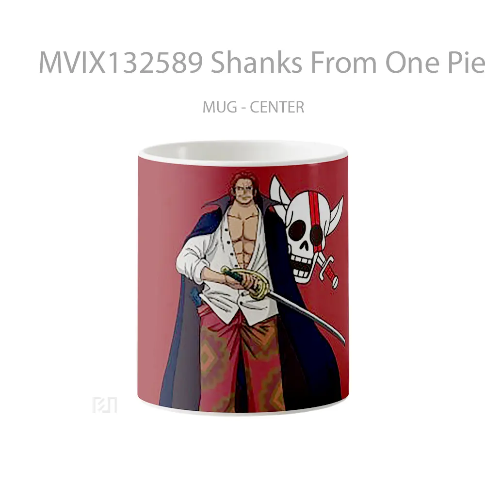 Mug Shanks From One Piece Cangkir Anime