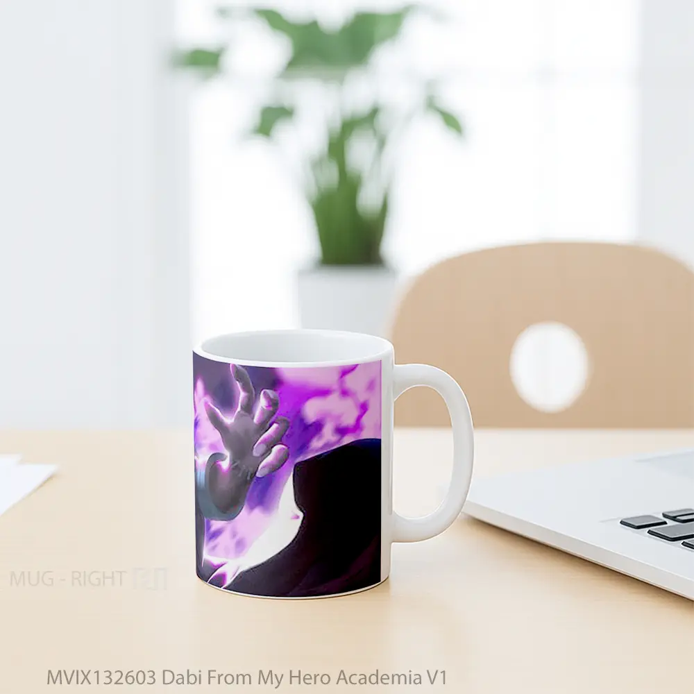 Mug Dabi From My Hero Academia V1 Cangkir Anime - All-side / Desain
