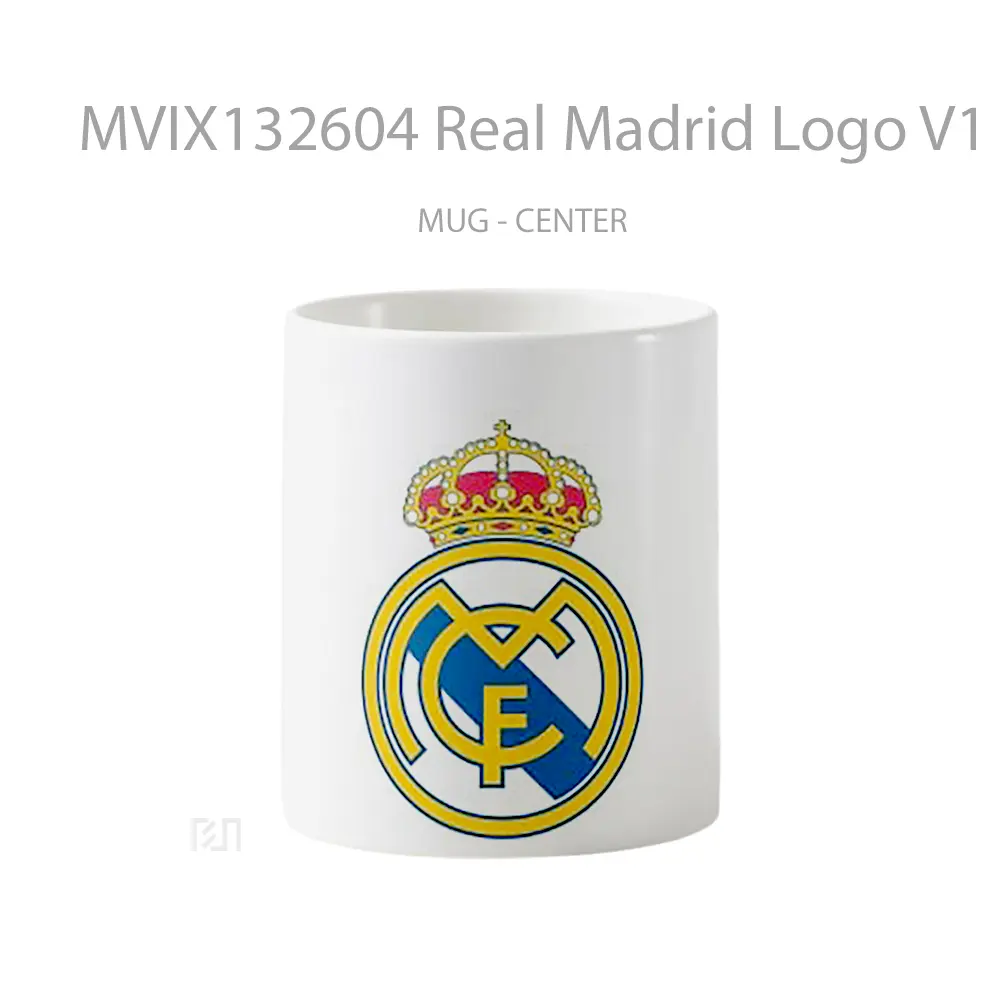 Mug Real Madrid Logo V1 Gelas Keramik Unik
