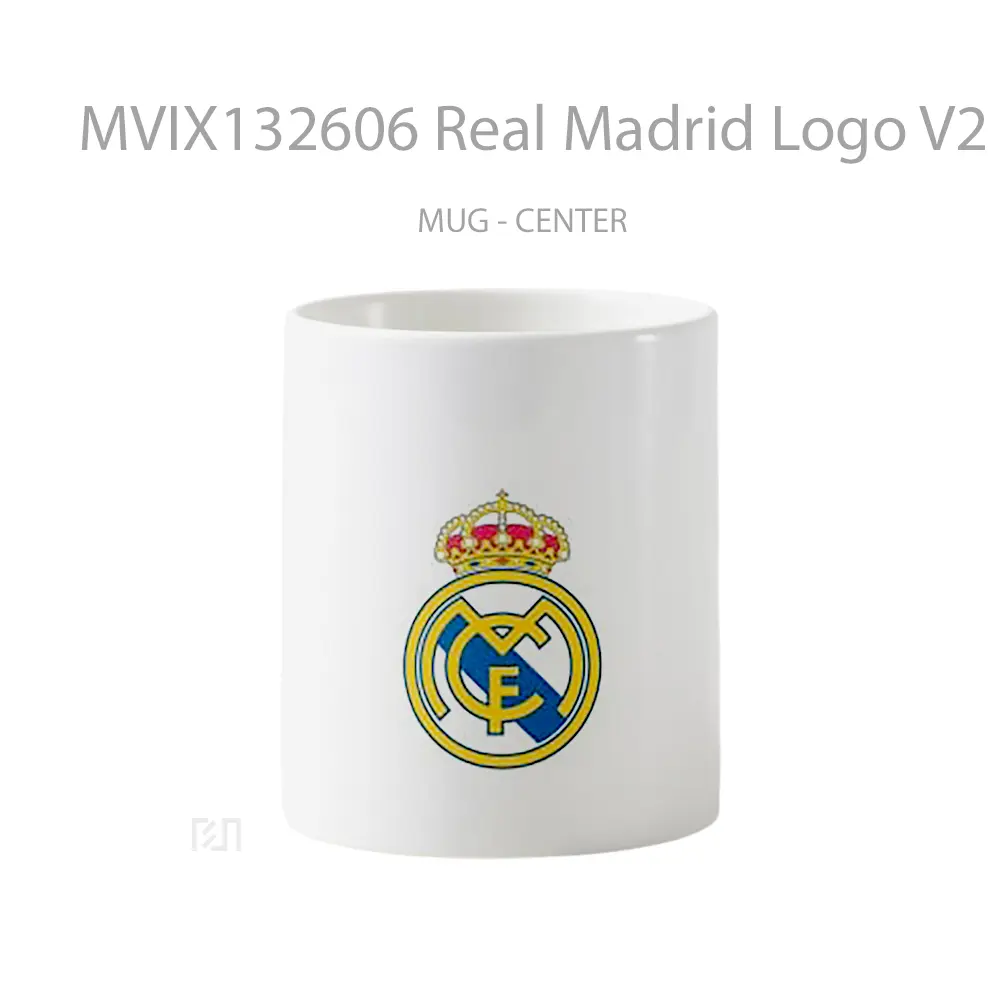 Mug Real Madrid Logo V2 Gelas Keramik Unik