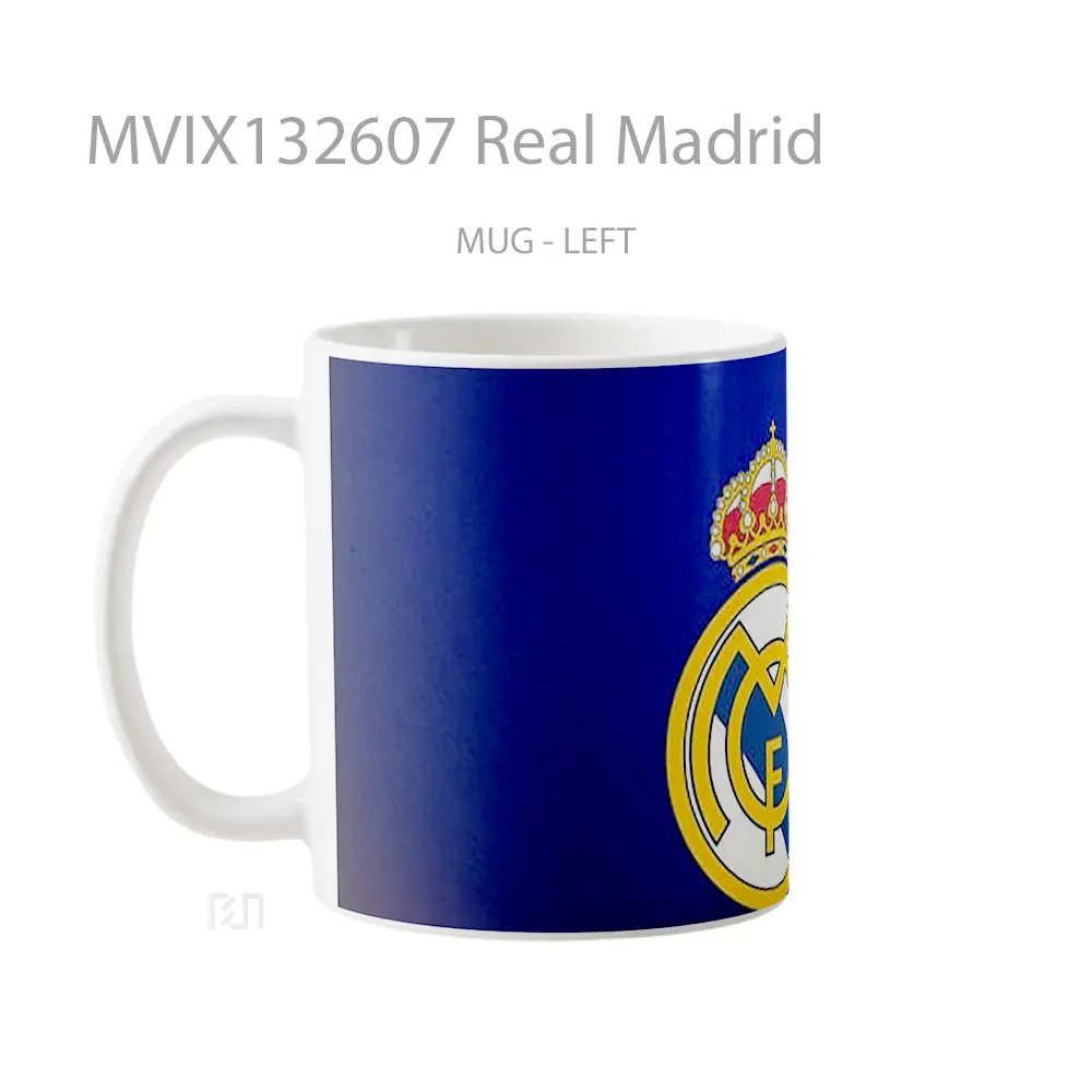 Mug Real Madrid Gelas Keramik Unik - All-side / Desain