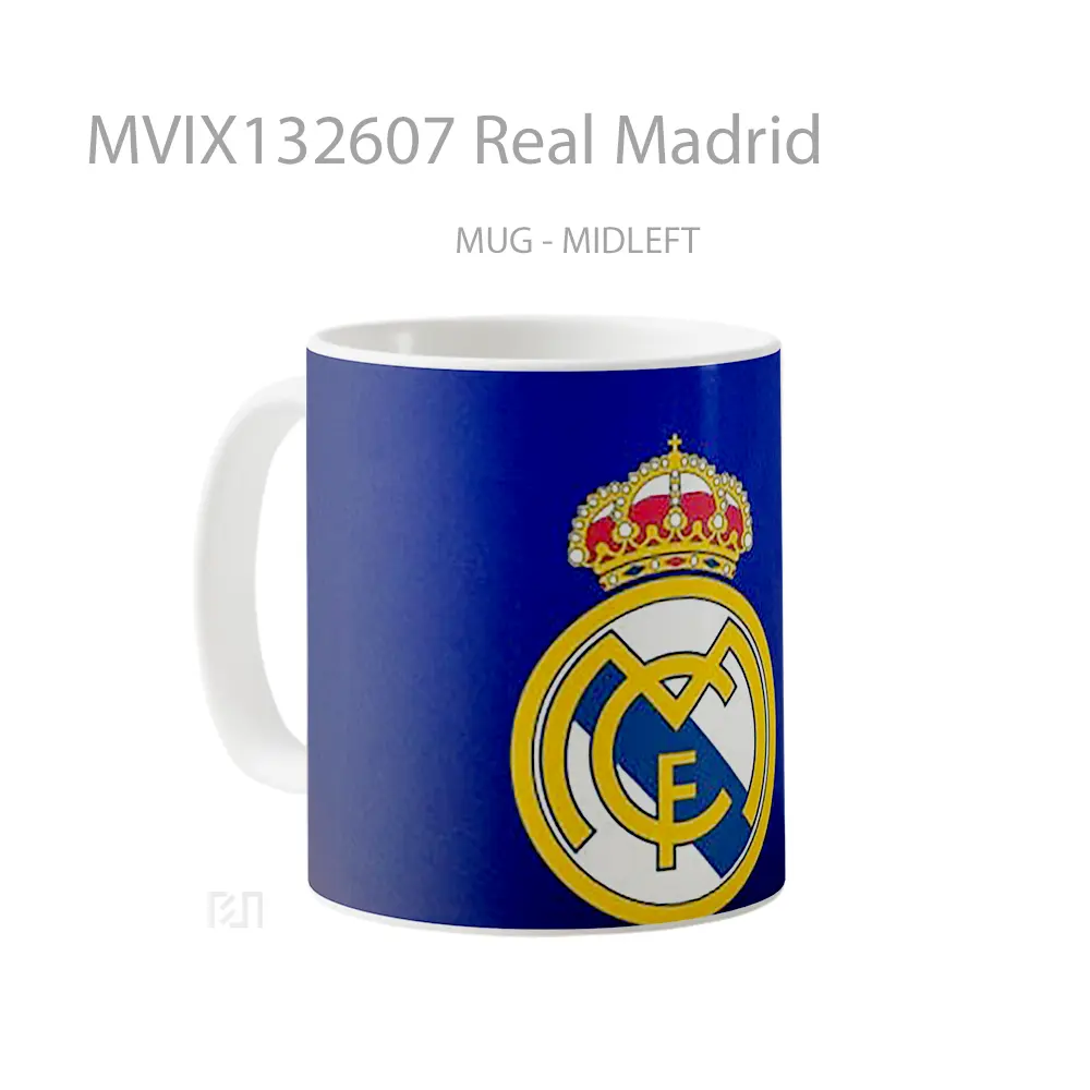 Mug Real Madrid Gelas Keramik Unik - All-side / Desain